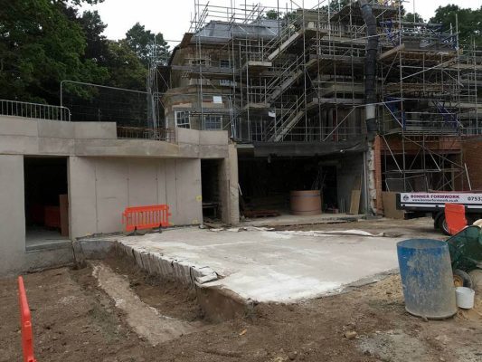 Staircase in Sunningdale for D&K Construction July 2017