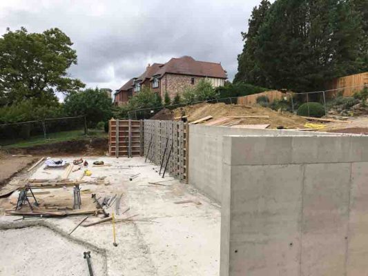 Retaining Walls Reigate July 2017