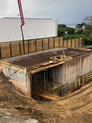 Basement construction in Poole